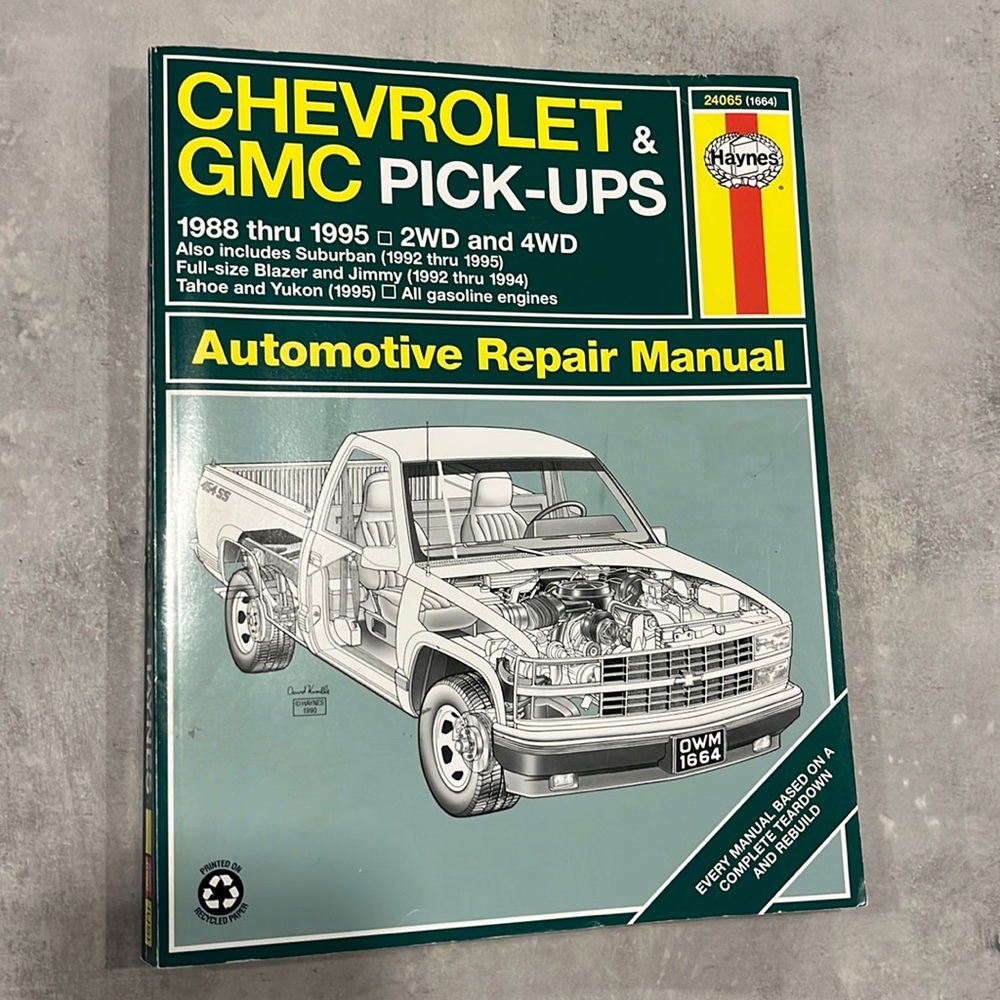 Haynes Auto repair manual